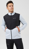 Премиальный костюм для лыж и зимнего бега Nordski Hybrid Pro 2.0 Pearl Blue/Black мужской