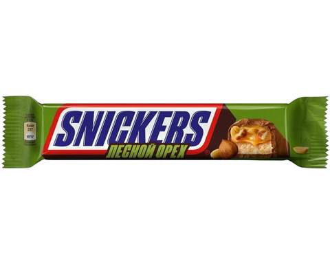 Батончик Сникерс лесной орех 81г, шт