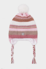 шапка  для девочки  КВ 20334/24ш/светлая астра,брусника