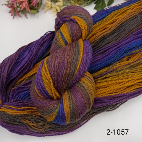 Дундага 6/2 шерсть секционного окрашивания 02-1057