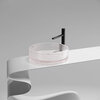 Ceramica Nova Cristal CN6061 Умывальник чаша накладная круглая, 36x36, цвет: розовый