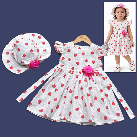 Платье+шляпка д (3-6) 260331-LT2599