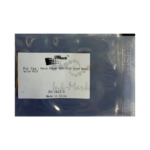 Чип для желтого картриджа Xerox Phaser 6000, 6010, 6015. Ресурс 1000 страниц. (Yellow chip for Xerox Phaser 6000/6010) Регион 1 / 3