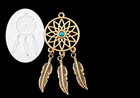 Силиконовый молд Ловец снов