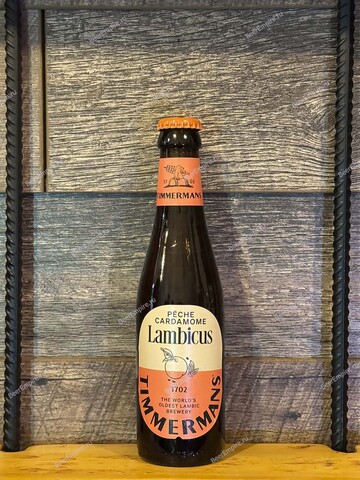 Timmermans Lambicus персик, кардамон, вишня 0,25 л.