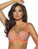 Бюстгальтер балконет пуш-ап Novika MIA N01 PUSH UP Fluo