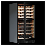 Винный шкаф MEYVEL MV99PRO-KBT2 265 л 595х700х1200 мм черный