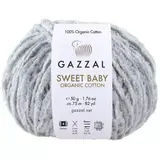 Пряжа Gazzal Sweet Baby Organic Cotton 2602 серый