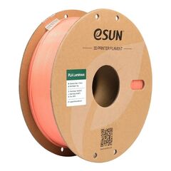Пластик для 3D-печати eSUN PLA-Luminous, 1,75 мм, 1 кг, светящийся оранжевый (с сердцевиной), PLA-LM175CL-O1P1