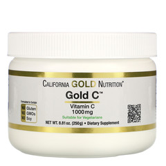 California Gold Nutrition, Порошок Gold C, 250 г (8,81 унции)