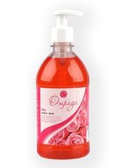 Мыло жидкое туалетное Отрада Роза , дозатор ,500 мл.