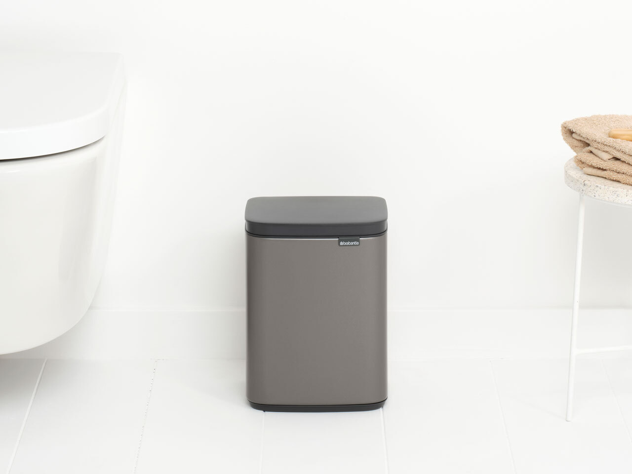 Мусорный бак Bo (4 л), Платиновый, арт. 222504 - фото 9