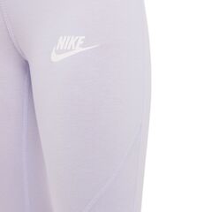 Детские теннисные штаны Nike Sportswear Favorites Graphix High-Waist Legging - oxygen purple/white