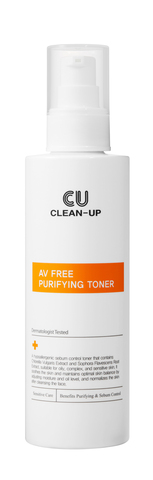 Себорегулирующий Тонер с Пробиотиками CU CLEAN-UP Av Free Purifying Toner