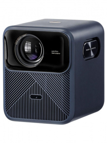 Проектор Wanbo Projector Mozart 1 blue (LCD, 1920x1080, 900Lm, 1.2:1, 3000:1, Smart TV, Android 9.0, 2+32GB, HDMI, 2xUSB, Wi-Fi, BT) (6970885350535)