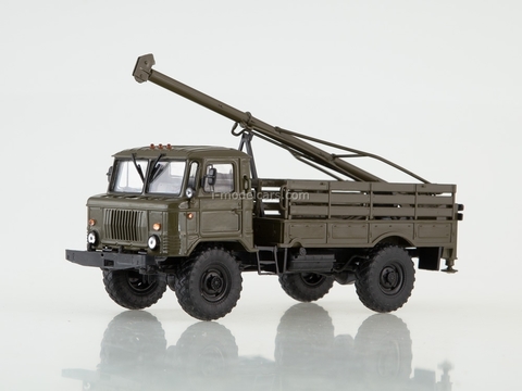 GAZ-66 Drilling machine BM-302 khaki 1:43 AutoHistory