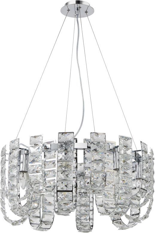 Люстра подвесная хрустальная 2172/09/08P Stilfort, серия Umiko