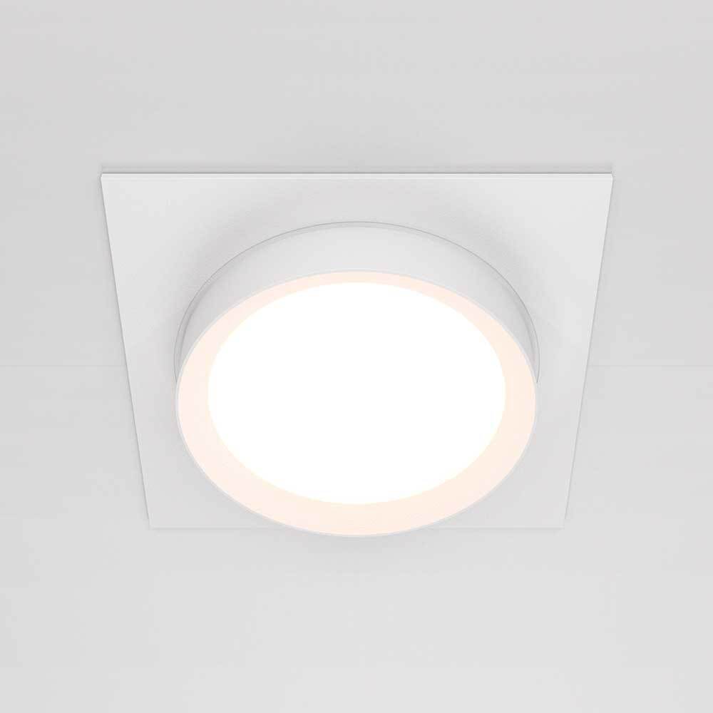 Встраиваемый светильник Maytoni Hoop DL086-GX53-SQ-W