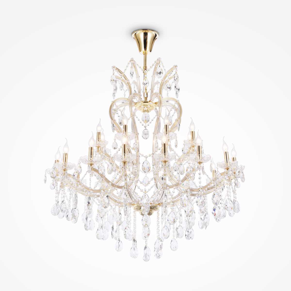 Подвесная люстра Maytoni Doris DIA881-PL-24-G