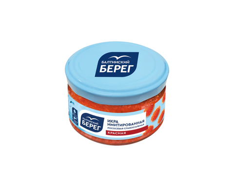 Икра Балтийский Берег красная аналоговая ст/б 220г, шт
