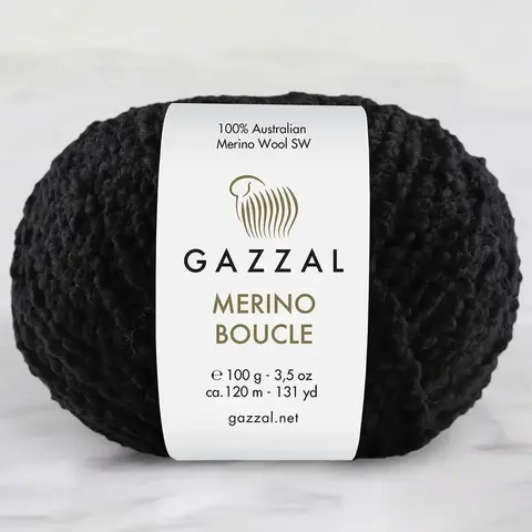 Пряжа Gazzal Merino Boucle 3766