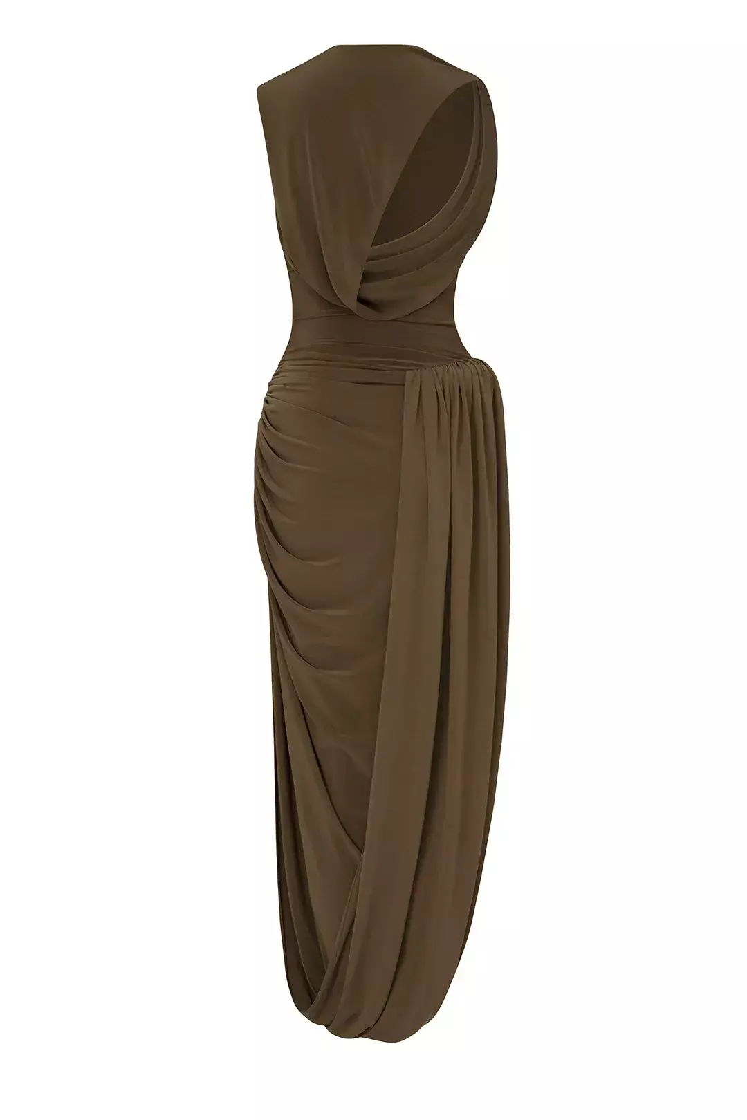 Платье с буфом