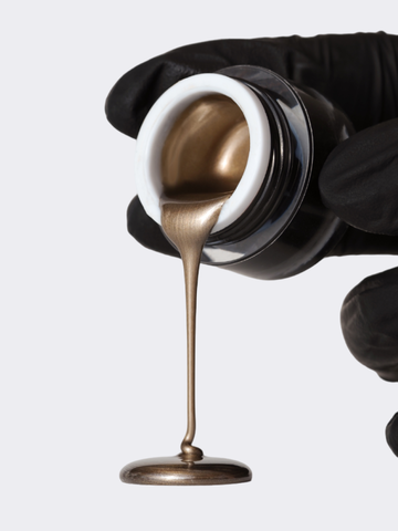 NR Гель-краска Mirror Gold, Зеркальное золото (5 гр)