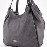 Сумка Саломея 284 македония серый + черный