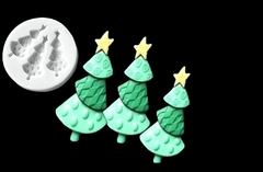 Силиконовый молд Елочки