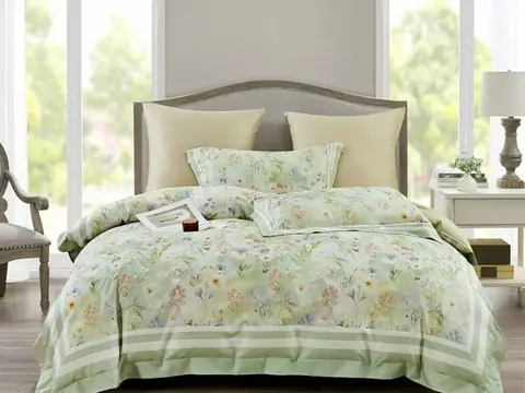 Постельное белье Asabella Евро, фланель - тенсель 2360-6 - купить