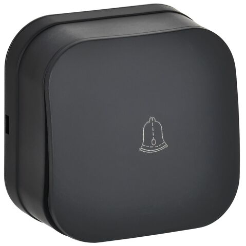 GLORY Выключ. 1-кл. самов о/у 10А ВСс20-1-0-ХЧм черн. м. IEK