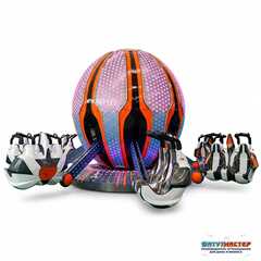 Детская карусель «Танец паука» 8 кабинок, 16 мест, 11×11×4 м