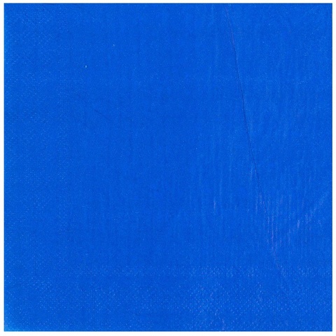 Салфетка синяя 33см 12шт