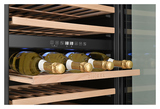 Винный шкаф Zugel ZCWI460DB черный