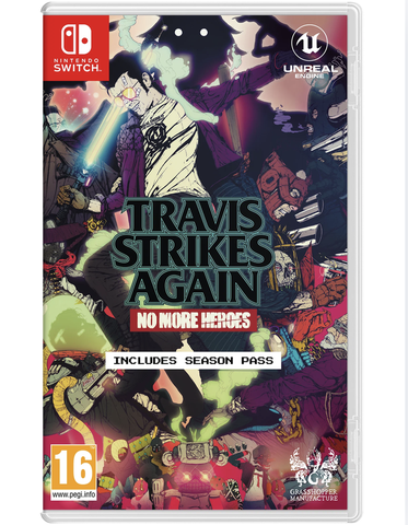 Travis Strikes Again: No More Heroes (картридж для Nintendo Switch, полностью на английском языке)