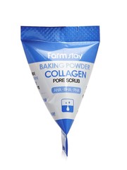 Скраб с коллагеном Baking powder collagen pore scrub farmstay