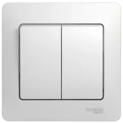 ВЫКЛ.2-кл , сх.5, 10АХ, в сборе, БЕЛЫЙ GSL000152