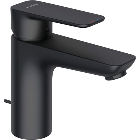 Kludi PURE&STYLE 402903975 Однорычажный смеситель на умывальник 100, с донн.клапаном, черный мат