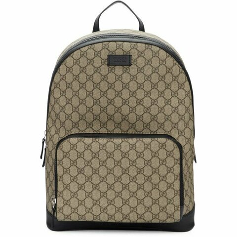Рюкзак Gucci GG Supreme бежевый