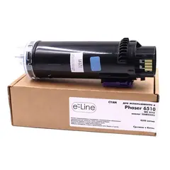 Тонер-картридж e-Line 106R03693 для Xerox Phaser 6510, WC 6515 (Голубой, 4300 стр.)