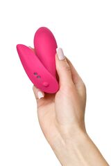 Розовый вибратор в трусики Flexer для стимуляции точки G - 