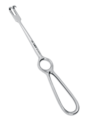 Крючок хирургический 2-х зубый острый