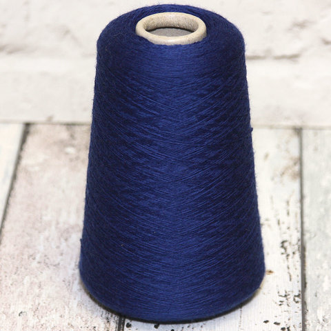 Меринос cashwool 2/30 Zegna Baruffa синий васильковый