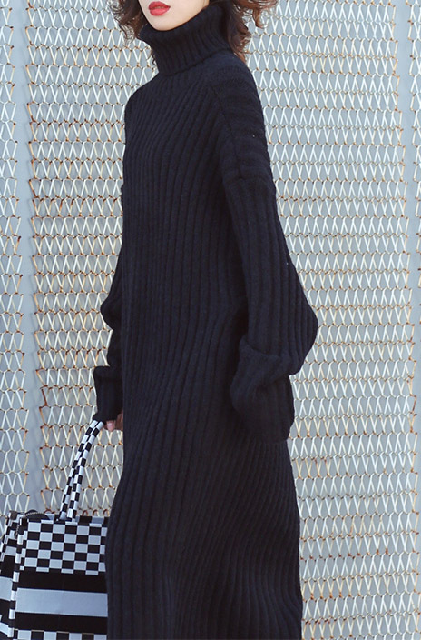 Женское длинное шерстяное платье  «JIGON»
