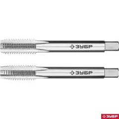 ЗУБР М10 x 1.5 мм, сталь Р6М5, комплект машинно-ручных метчиков, Профессионал (4-28007-10-1.5-H2)