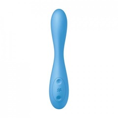 Мульти вибратор Satisfyer G-Spot Flex 4+ голубой Connect App