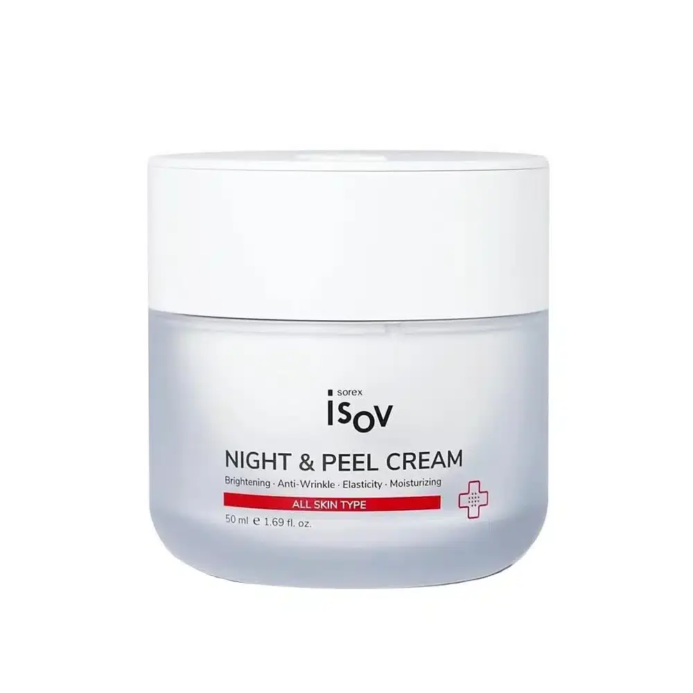 Ночной крем-пилинг Night & Peeling Cream ,Sorex iSOV, 50 мл - купить по  выгодной цене | Домашнийуход.рф - Интернет-магазин косметики для домашнего  ухода за кожей. Быстрая доставка по России.