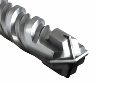 Бур SDS-MAX ПРАКТИКА  45 х  860/1000 мм, КВАДРО, серия Эксперт, по бетону (648-069)