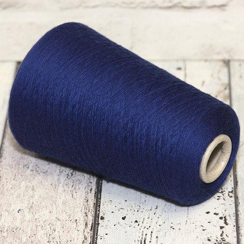 Меринос cashwool 2/30 Zegna Baruffa синий васильковый