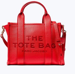 Сумка Marc Jacobs The Leather  Medium  Tote Bag – True Red